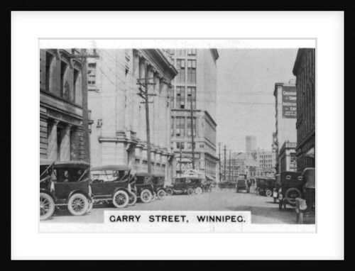 Garry Street, Winnipeg, Manitoba, Canada by Anonymous