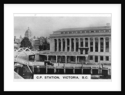 Canadian Pacific Station, Victoria, British Columbia, Canada by Anonymous