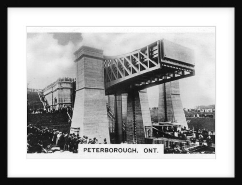 The Peterborough Lift Lock, Ontario, Canada by Anonymous