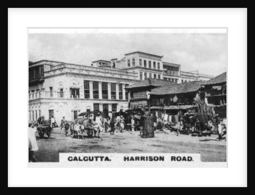 Harrison Road, Calcutta, India by Anonymous