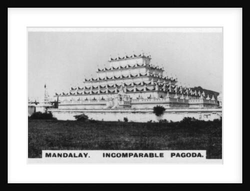 Incomparable Pagoda, Mandalay, Burma by Anonymous