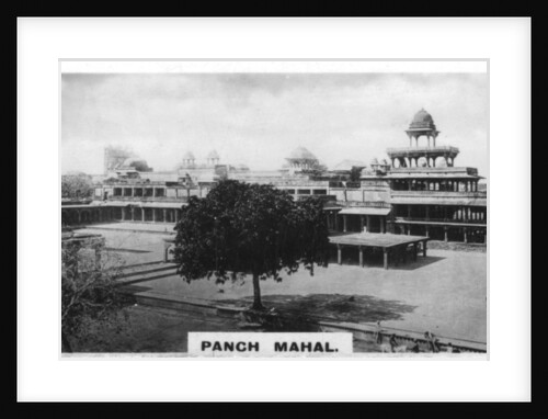 Panch Mahal, Fatehpur Sikri, Agra, India by Anonymous