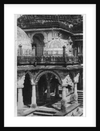 Jain temple, Ahmedabad, India by Anonymous