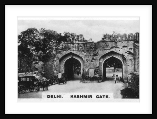Kashmir Gate, Delhi, India by Anonymous