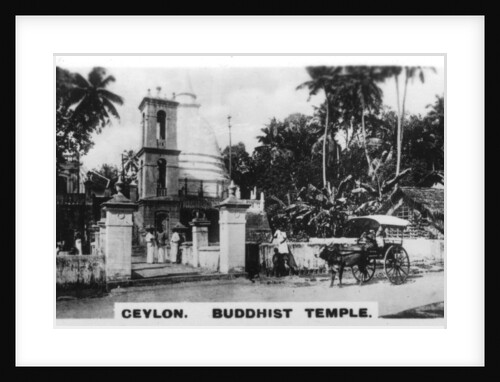Buddhist Temple, Ceylon by Anonymous