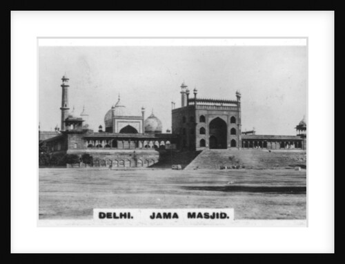 Jama Masjid, Delhi, India by Anonymous