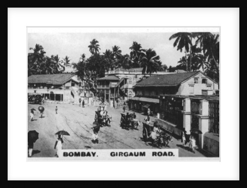 Girgaum Road, Bombay, India by Anonymous