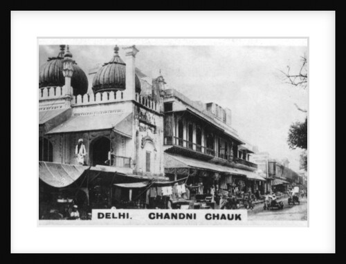 Chandni Chowk, Delhi, India by Anonymous
