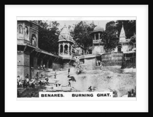 Burning Ghat, Benares, India by Anonymous