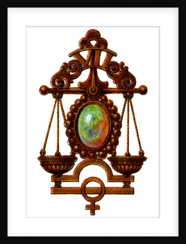 Libra, The Balance by Anonymous