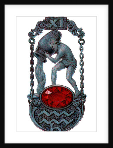 Aquarius, The Water-Bearer by Anonymous
