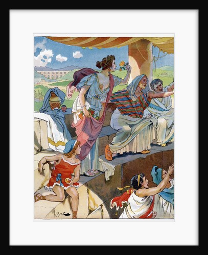 The Arenas of Lutetia by Ferdinand Sigismund Bac