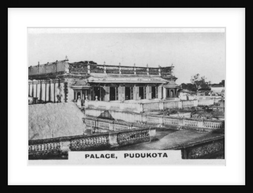 Palace, Pudukottai, Tamil Nadu, India by Anonymous