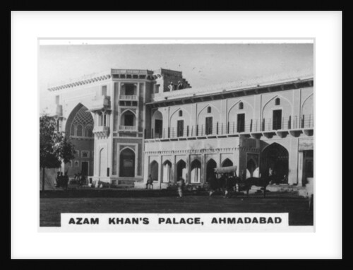 Azam Khan's palace, Ahmedabad, India by Anonymous