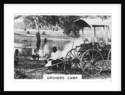 Drovers camp, Australia by Anonymous
