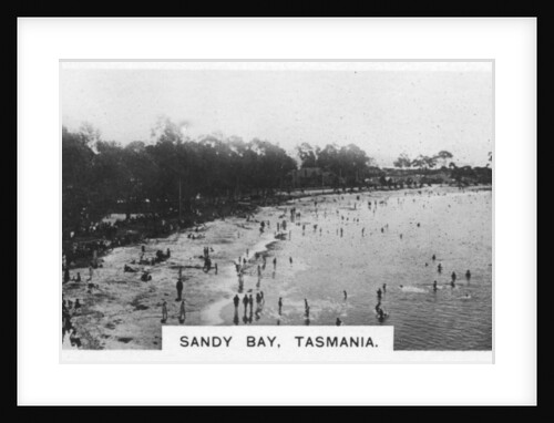 Sandy Bay, Tasmania, Australia by Anonymous