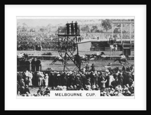 Melbourne Cup, Australia by Anonymous
