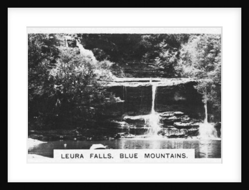 Leura Falls, Blue Mountains, Australia by Anonymous