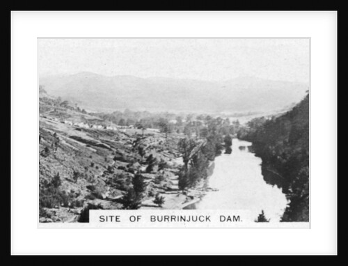 Site of the Burrinjuck Dam, New South Wales, Australia by Anonymous