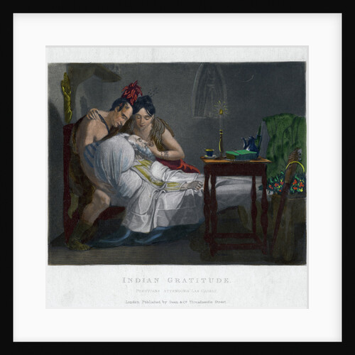 Indian Gratitude - Peruvians attending Las Cassas by Anonymous