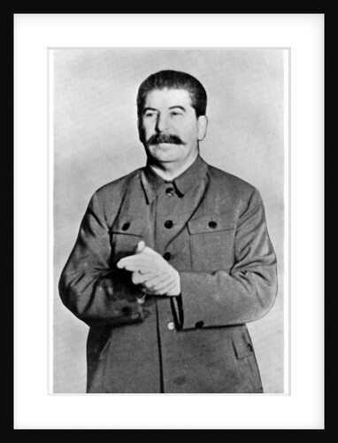 Joseph Stalin (1879-1953), Soviet leader by Anonymous