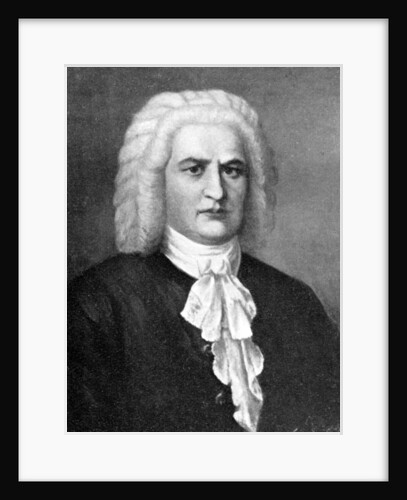 Johann Sebastian Bach, (1685-1750), German composer by Anonymous