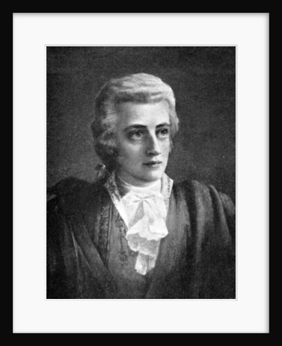 Wolfgang Amadeus Mozart, (1756-1791), composer by Anonymous