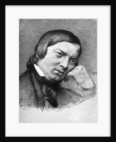 Robert Schumann, (1810-1856), German composer and pianist by Robert Schumann