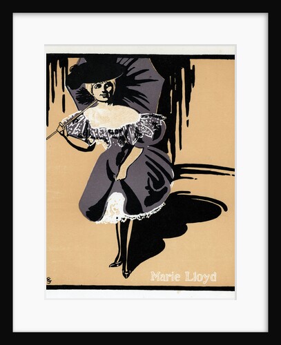 Marie Lloyd (1870-1922), English music hall singer by Anonymous