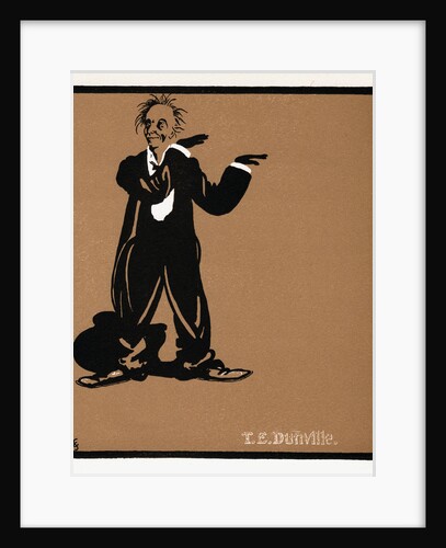 TE Dunville (1868-1924), English singer and comedian by Anonymous