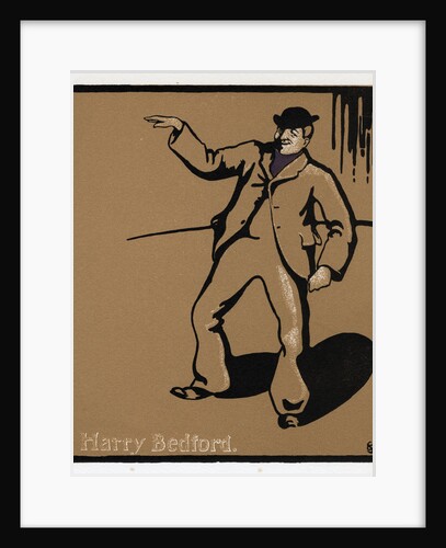 Harry Bedford, theatre performer by Anonymous