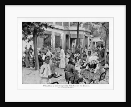 Javanese coffee house, Trocadero, Paris World Exposition by Ewald Thiel