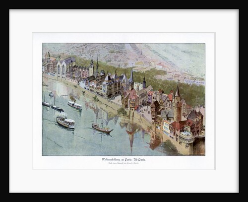 Old Paris, Paris World Exposition by Ewald Thiel
