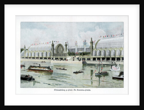 Palace of Horticulture, Paris World Exposition by Ewald Thiel