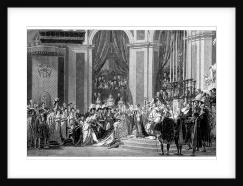 The Consecration of the Emperor Napoleon and the Coronation of the Empress Josephine by Anonymous