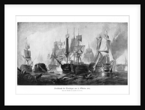 Battle of Trafalgar by Anonymous