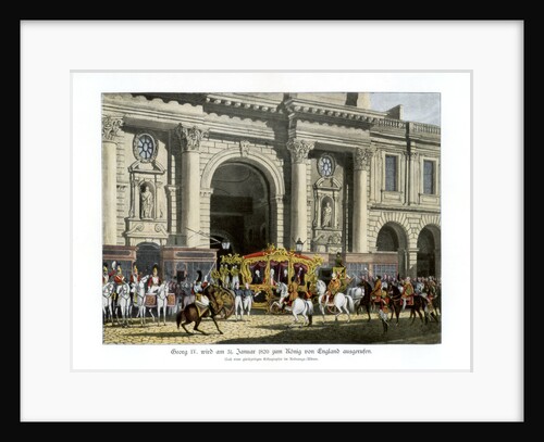 The proclamation of George IV as king by Anonymous