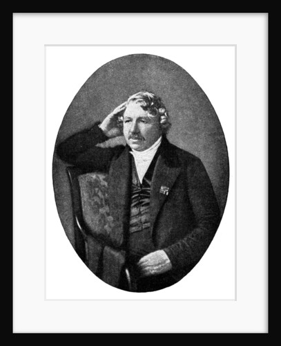 Louis Daguerre (1787-1851), French photographer by Anonymous