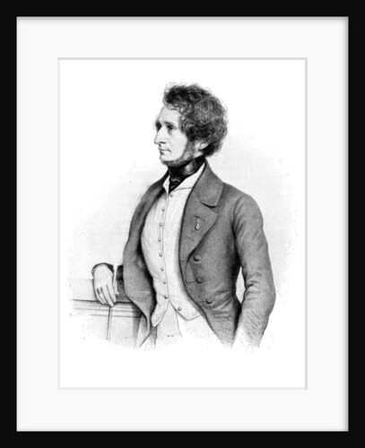 Hector Berlioz (1803-1869), French composer by Brinzhofer