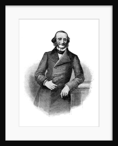 Jacques Offenbach (1819-1880), French composer by Beger