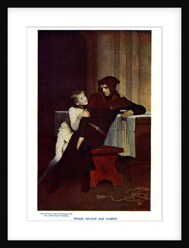 Prince Arthur and Hubert by Anonymous