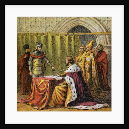 Richard II Abdicates by Anonymous