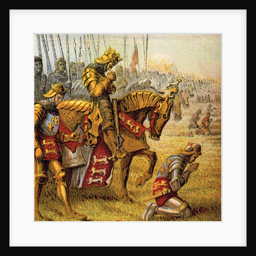 The Battle Of Agincourt by Anonymous
