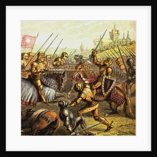 Battle Of Tewkesbury by Anonymous