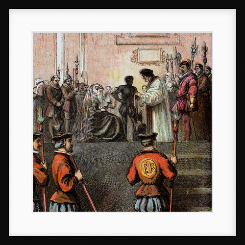 Execution Of Mary, Queen Of Scots by Anonymous