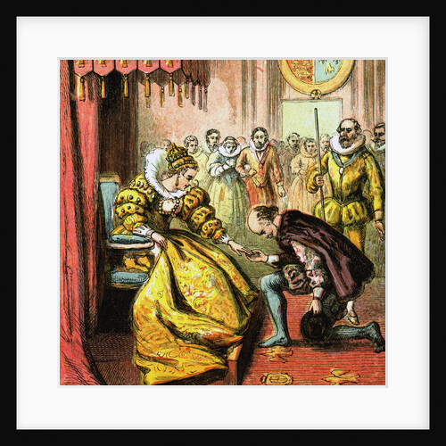 Queen Elizabeth And Shakespeare by Anonymous