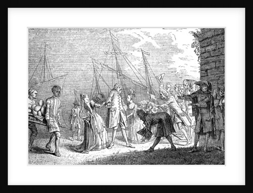 The Landing of Senesino by Anonymous