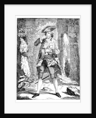Mr Woodward in the character of Mercutio by Anonymous