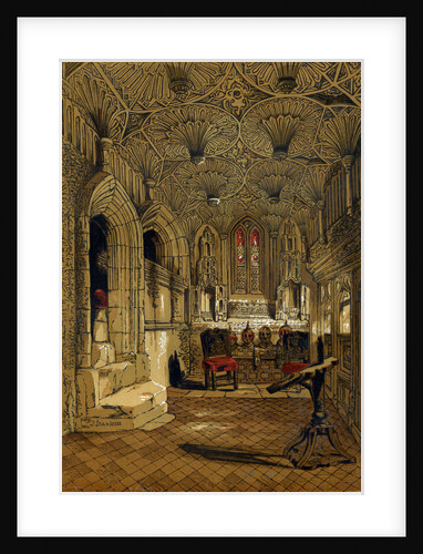 Chantry Chapel, Adjoining the Beauchamp Chapel, Warwick by John Scandrett Harford