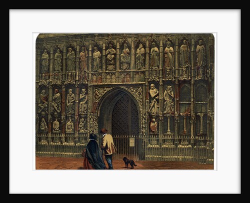 The west front, Exeter Cathedral by Anonymous
